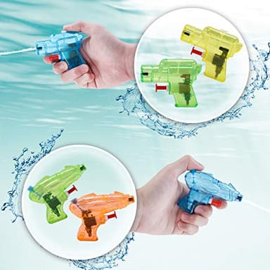 12 Packs Water Gun for Kids Squirt Toys Outdoor Beach Swimming Pool Game Summer Party Favor - Image 5