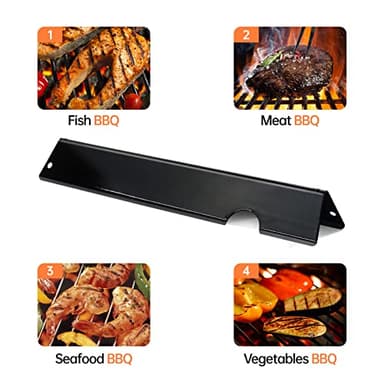 OTAMECE Flavorizer Bars and Heat Deflectors Replacement for Weber Genesis II (3+5 Genesis II) - Image 5