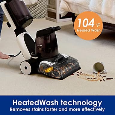 Tineco Carpet ONE Smart Carpet Cleaner Machine, Lightweight Carpet Shampooer and Portable Upholstery Cleaner with LED Display, Pet Carpet Cleaner with App Connection, Voice Prompts - Image 3