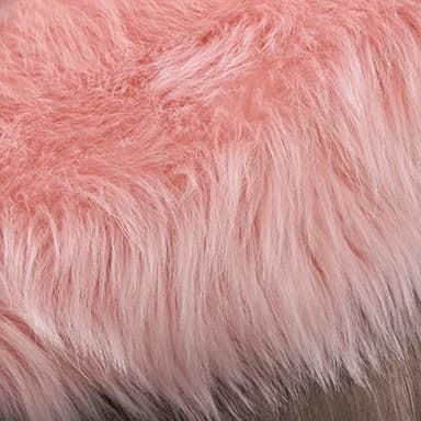 Latepis Pink Area 8x10 Shaggy Faux Sheepskin Fur Rug for Living Room Floor Cute Plush Carpet for Bedroom Girls Soft Furry Rug Luxury Home Decor - Image 7