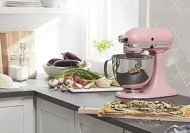 KitchenAid Artisan Series 5-Quart Tilt-Head Stand Mixer - KSM150PS, Dried Rose - Image 4