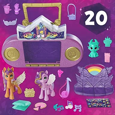 My Little Pony Toys: Make Your Mark Musical Mane Melody, 3 Hoof to Heart Figures, Doll Playsets and Interactive Toys for 5 Year Old Girls and Boys and Up, Lights & Sounds - Image 4
