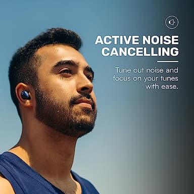 Raycon Fitness Bluetooth True Wireless Earbuds with Built in Mic 56 Hours of Battery, IPX7 Waterproof, Active Noise Cancellation, Awareness Mode, and Bluetooth 5.3 (Black) - Image 4