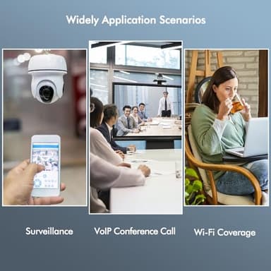 YuanLey 4 Port PoE Extender Gigabit with 3 PoE Out, IEEE 802.3af/at Mini 4 Channel Repeater 1000Mbps, VLAN, Wall and Din Rail Mount Passthrough POE Amplifier/Booster, Plug and Play - Image 7