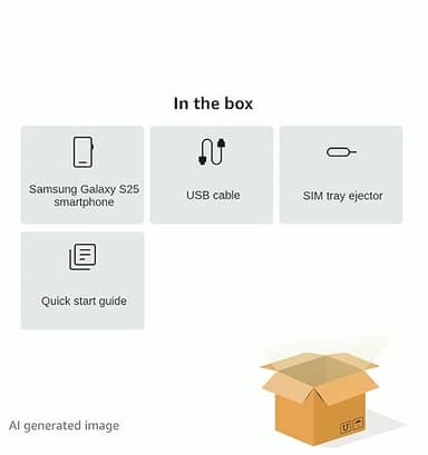 SAMSUNG Galaxy S25 Cell Phone, 128GB Smartphone, Unlocked Android, AI Night Mode Camera, Snapdragon 8 Elite Fast Processor, ProScaler Display, 4000mAh Battery, 2025, US 1 Yr Warranty, Mint - Image 10