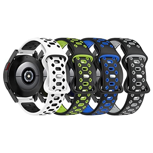 BabyValley Silicone Bands Compatible for VRPEFIT IDW13 Smart Watch Wristbands, Soft Adjustable Replacement Band Straps for VRPEFIT IDW13 Smart Watch for Men&Women (4 Colors B) - Image 1