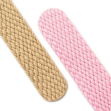 Canvas Nylon Watch Straps, Nylon Braided Watch Band, Replacement Watchband Hook and Loop Straps (16mm,18mm,20mm,22mm) For Men Women (Brown, 18mm) - Image 9