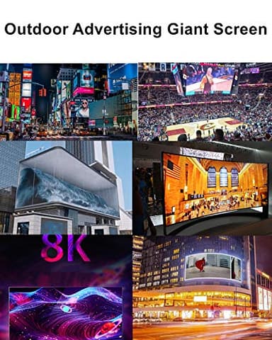 Ubluker 10K 8K 4K HDMI Cable 48Gbps 10 FT, Certified Ultra High Speed HDMI® Cable 4K 240Hz 144Hz 120Hz 8K60Hz 0.01ms HDR10+ eARC HDCP2.3 Netflix Roku TV PC Monitor Projector PS5 Xbox - Image 8