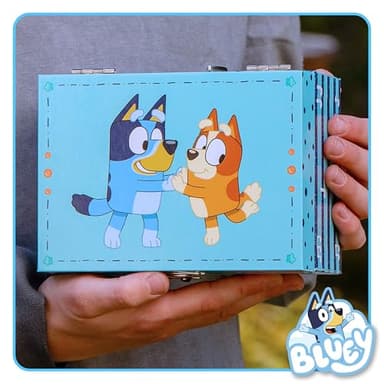 Mini Treasures Bluey Jewelry Box for Girls - Musical Jewelry Box with Spinning Figurine, Bluey Toys for Kids Ages 3-5 - Plays Bluey Theme Song - 6 x 4.7 x 3.5 in - Image 6