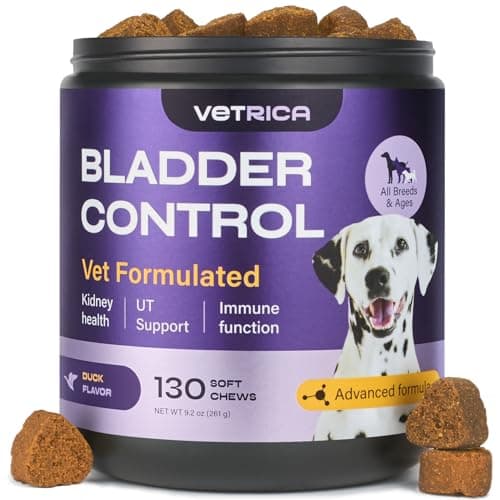 Bladder Control Chews - Cranberry Supplement - Bladder & Kidney Health - D-Mannose - All Breeds