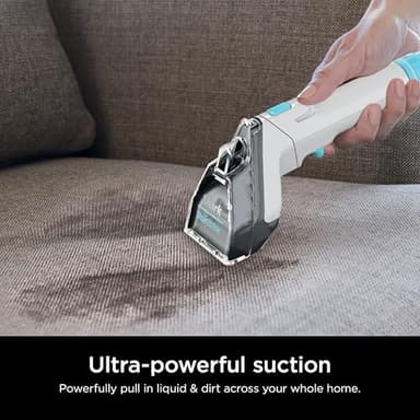 Shark StainStriker Portable Carpet, Upholstery & Area Rug Cleaner with Pet Mess Tool, Stain & Odor Remover, Perfect for Car Interiors, Includes 3 Cleaning Tools & Cleaning Solution, White, PX201 - Image 3