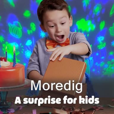 Moredig Dinosaur Night Light Projector, Kids Projector Night Light with 8 Color Changing and 12 Songs Night Light Projector for Kids Baby Boys Girls Gift - Image 6