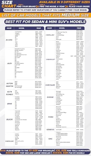 EcoNour Patented Design Car Windshield Sun Shade | Blocks 99% Heat & Keeps Interior Cool | Fits Cars, SUVs, Trucks | Automotive Sun Screen, Visor & Car Accessories for Summer | Medium (64x32 Inches) - Image 2