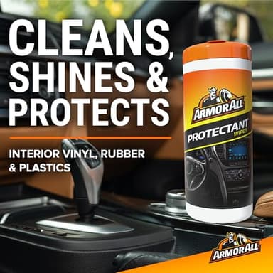 Armor All Protectant, Glass and Cleaning Wipes, Wipes for Car Interior and Car Exterior, 30 Count Each (Pack of 3) - Image 4