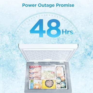 Midea MERC07C4BAWW 7.0 Cubic Feet Chest Freezer Cu.ft-Convertible, White - Image 4