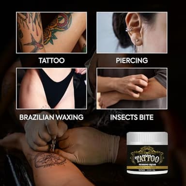 Tattoo Numbing Cream for Tattoos Extra Strength- Fast & Long-Lasting Numb for Tattoos, Tattoo Numbing Cream Maximum Strength, Painless Numbing Cream, Numbing Cream for Waxing & Piercing - Image 4