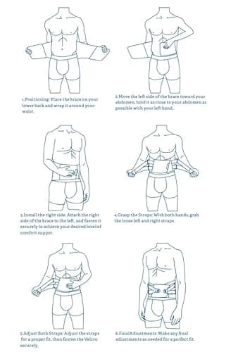 NEENCA Back Brace for Lower Back Pain Relief with Bionic Support System, Lumbar Support Belt for Women&Men with Lumbar Pad, Soft Breathable 3D Knit Fabric for Herniated Disc, Sciatica, Scoliosis... - Image 8