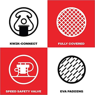 Airhead Slice, 1-2 Rider Towable Tube for Boating - Image 2