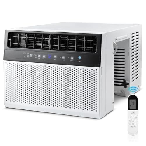 Antarctic Star 12,000 BTU Window Air Conditioners Cools up to 550 Sq. Ft, U-Shaped Air Condtioner Window Unit with 6 Modes 24H Timer, Energy-saving Window AC Units, Easy to Install, White - Image 1