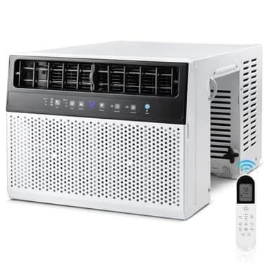 Antarctic Star 12,000 BTU Window Air Conditioners Cools up to 550 Sq. Ft, U-Shaped Air Condtioner Window Unit with 6 Modes 24H Timer, Energy-saving Window AC Units, Easy to Install, White - Image 1