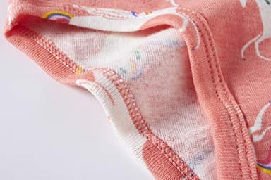 Sladatona Little Girls' Soft Cotton Underwear Bring Cool,Comfort Experience Panty 6-7years - Image 5