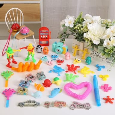 Prize Box Toys for Kids Classroom Rewards, Small Prizes Bulk Items Party Favors for Boys, Pinata Filler Goodie Bag Stuffers, Goodies Mini Claw Machine Toys Refill - Image 2