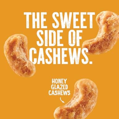 Emerald Honey Glazed Cashews (1-Pack) | 36oz Resealable Bulk Bag | Kosher Dairy Certified, Non-GMO | Contains No Artificial Preservatives, Flavors or Synthetic Colors - Image 3