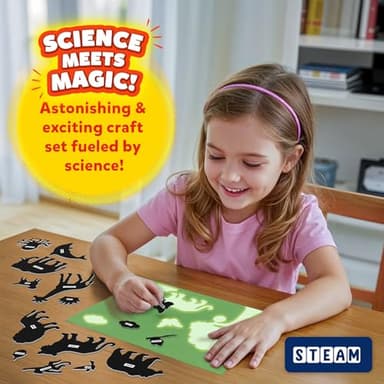 Skillmatics Sun Paper Art Kit - STEM Craft Kit for Kids with Decorative Paper, Stencils & Markers, Create with Sunlight, Mess-Free, Indoor Fun, Gifts for Ages 4, 5, 6, 7, 8, 9, 10, 11, 12 - Image 2