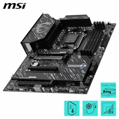 MSI X870 Gaming Plus WiFi Motherboard, ATX - Supports AMD Ryzen 9000/8000 / 7000 Processors, AM5-60A SPS VRM, DDR5 Memory Boost 8200+ MT/s (OC), PCIe 5.0 x16 & 4.0 x16, M.2 Gen5, Wi-Fi 7, 5G LAN - Image 4
