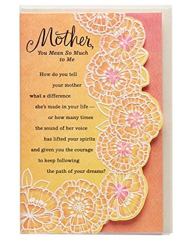 American Greetings Mothers Day Card for Mom (The Difference She's Made) - Image 4