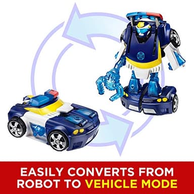 Transformers Playskool Heroes Rescue Bots Energize Chase The Police-Bot Action Figure, Ages 3-7 (Amazon Exclusive) - Image 4