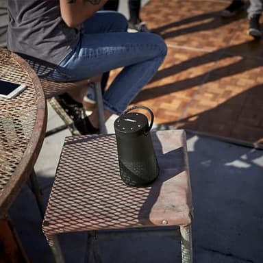 Bose SoundLink Revolve+ (Series II) Bluetooth Speaker, Portable Speaker with Microphone, Wireless and Water Resistant with 360 Degree Sound, Long Lasting Battery and Handle, Black - Image 5
