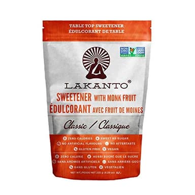 Lakanto "Classic" Monkfruit Natural Sweetener, 8.29 Oz (235 g), Pack of 2 - Image 1