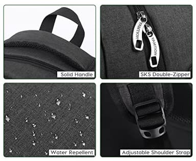 YAMTION Backpack for Men and Women,School Backpack for Teenager,15.6 inch Laptop Bookbag with USB Charging port for Business Work College Travel Trip - Image 3