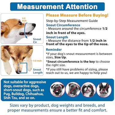 LUCKYPAW Dog Muzzle, Mesh Muzzle for Large Medium Dogs, Soft Mouth Cover to Prevent Biting Chewing, Drinkable Breathable Adjustable Puppy Mouth Guard (L, Black) - Image 2