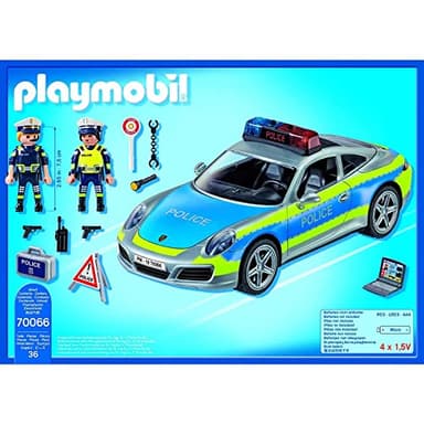 Playmobil Porsche 911 Carrera 4S Police - Image 7