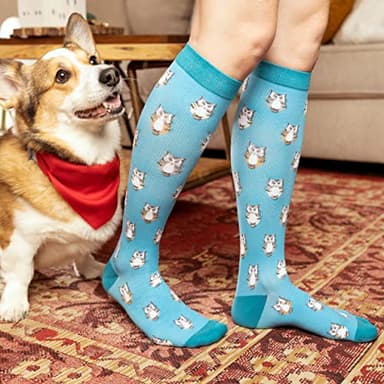 LEVSOX Compression Socks Women and Men, 20-30mmHg, Best for Nurses, Travel, Pregnancy - Image 4