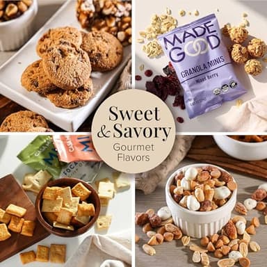 Broadway Basketeers Happy Birthday Gift Basket with Chocolates & Sweets Send Happy Birthday Wishes With This Beautiful Display Basket Enjoy a Large Assortment of Sweets & Savory Treats, Perfect for Mom, Dad, Friends - Image 4