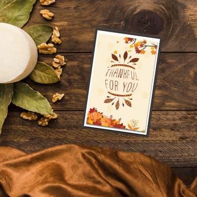 Hying Thanksgiving Words Clear Stamps for Card Making, Fall Pumpkin Leaves Rubber Stamps Blessing Words Transparent Stamp Seal for Crafting DIY Scrapbooking Photo Album Decorations - Image 4