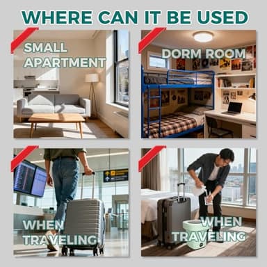 Portable Washing Machine Mini Washer for Apartments - Compact, Foldable Countertop Clothes Washer & Dryer Combo, Small Lavadora Portatil, Handheld Laundry Machine (Green, Medium) - Image 7