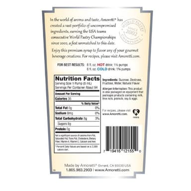 Amoretti Premium Syrup, Crème De Menthe, 25.4 Ounce - Image 2