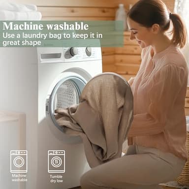 Coreeky 2 Pack Muslin Nursing Cover for Breastfeeding, Soft & Breathable 100% Cotton Breastfeeding Cover up with Adjustable Neck Strap, Multi-use Nursing Apron & Baby Carseat Canopy (Green) - Image 6