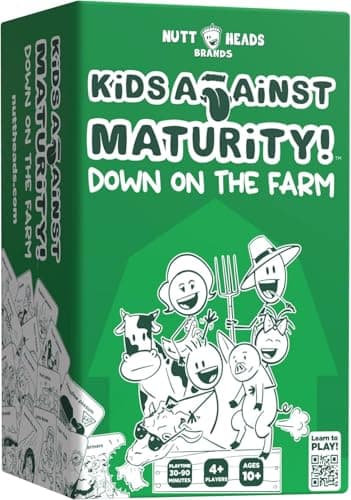 Kids Against Maturity Card Game (Farm Edition) - Image 1