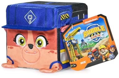 Rubble & Crew Stuffed Animals, Mix, 4-Inch Cube-Shaped Plush Toy for Kids Ages 3 and Up - Image 9