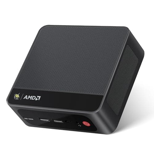 Beelink SER5 MAX Mini PC, AMD Ryzen 7 6800H(8C/16T, up to 4.7GHz), 32G LPDDR5 RAM 1TB M.2 2280 PCIe 4.0 SSD, Mini Computer Support 4K Triple Screen Display/WiFi6/BT5.2/1000M LAN/USB3.2/Win11 Pro
