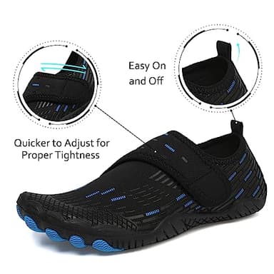 Water Shoes Mens Womens Quick-Dry Barefoot Swim Beach Pool Shoes Aqua Yoga Socks for Hiking Walking Diving Surf Outdoor Water Sports - Image 2