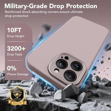 SuydanBox Magnetic for iPhone 16 Pro Max Case with Stand, Compatible with MagSafe, Silicone Upgraded [Camera Control Button] Shockproof Protective Phone Case for iPhone 16 Pro Max 6.7",Hazel - Image 7