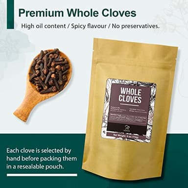 Soeos Cinnamon Sticks Bulk + Star Anise Whole + Whole Cloves Bulk, 4oz Each, All Natural, No Preservative, Starter Spice Set, Perfect Refill for Kitchen Spices - Image 5