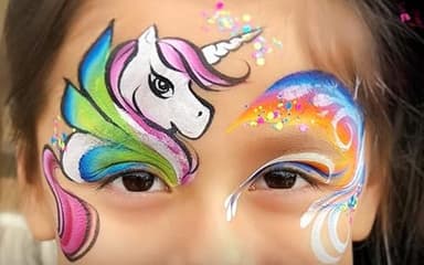 Maydear Face Paint Kit for Kids - 14 Large Water Based Paints, professional Face Paint Palette, Face Paints Safe for Sensitive Skin - Image 3