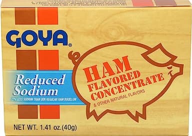 Goya Foods Ham Flavored Concentrate, Reduced Sodium, 1.41 Ounce (Pack of 36) - Image 2